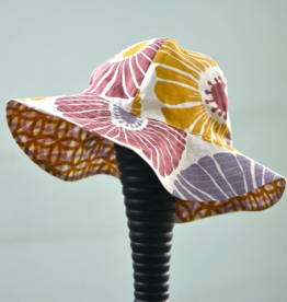 Scrappy Sun Hat- Mulberry Mauve