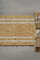 Vetiver Placemat Set of 6 - Turmeric Stripe