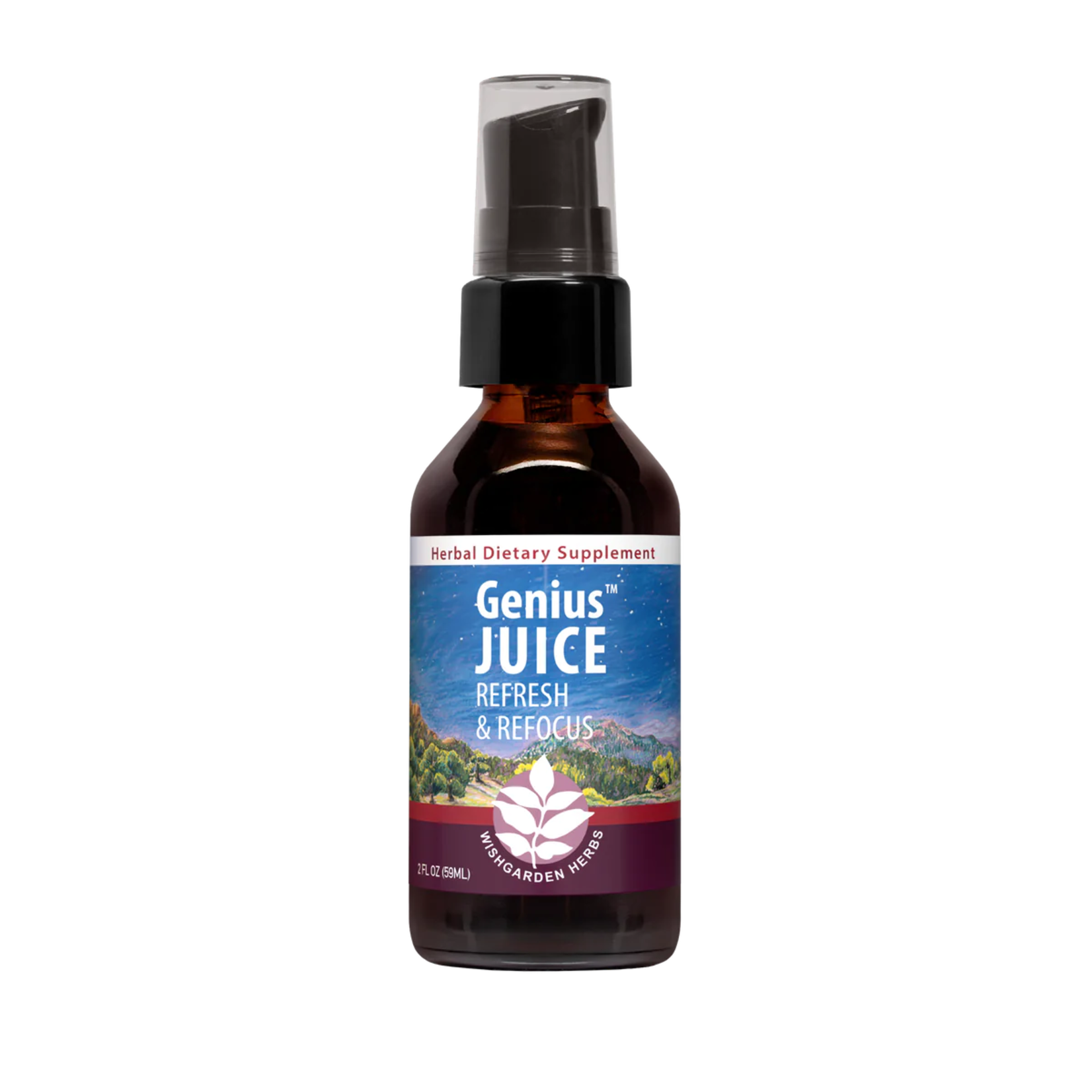 Wishgarden Herbs Wishgarden Herb Blends 2oz Genius Juice