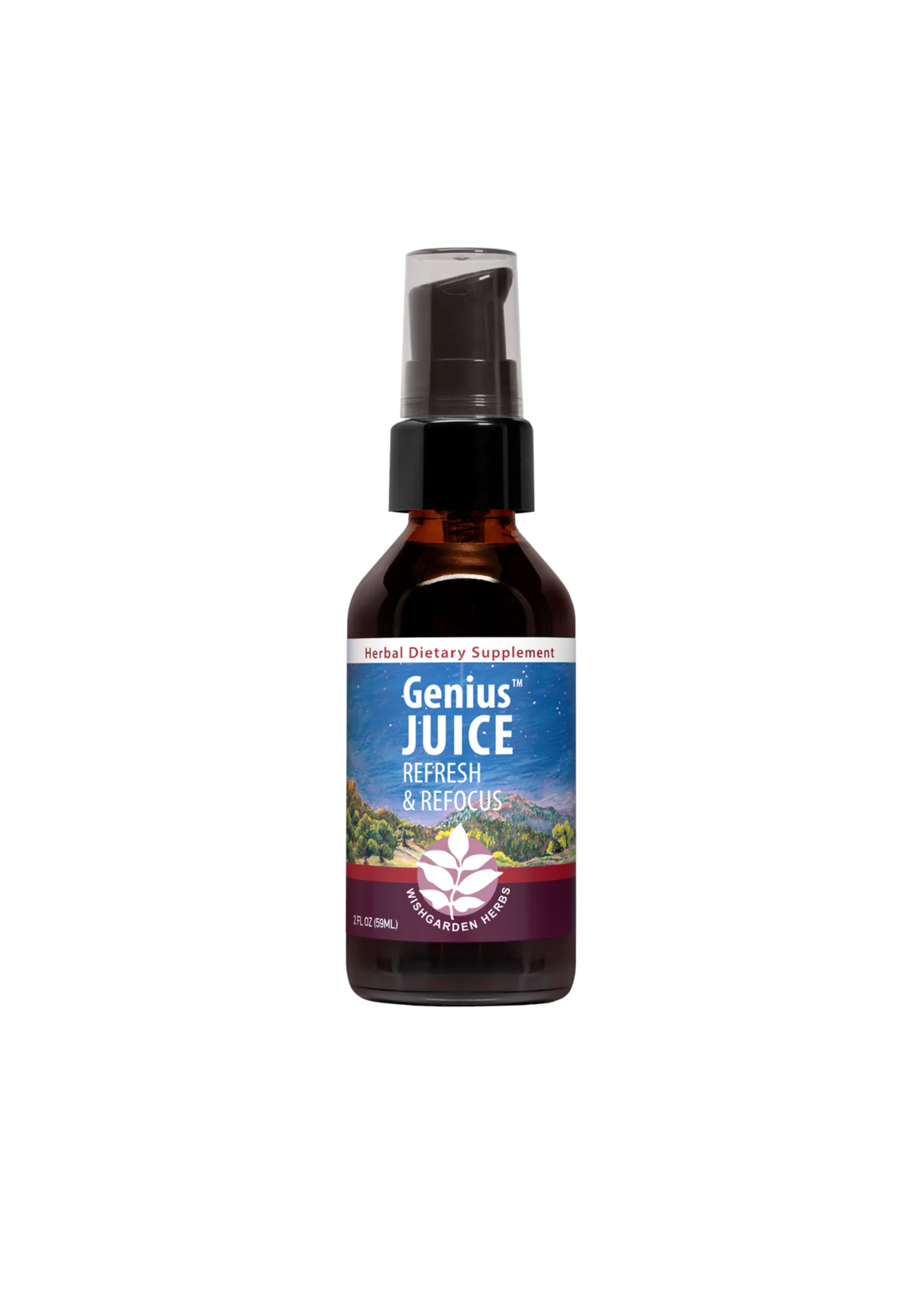 Wishgarden Herbs Wishgarden Herb Blends 2oz Genius Juice