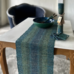 Vetiver Table Runner - Deep Forest