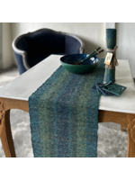 Vetiver Table Runner - Deep Forest