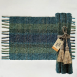 Vetiver Placemat Set of 6 - Deep Forest