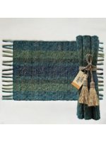 Vetiver Placemat Set of 6 - Deep Forest
