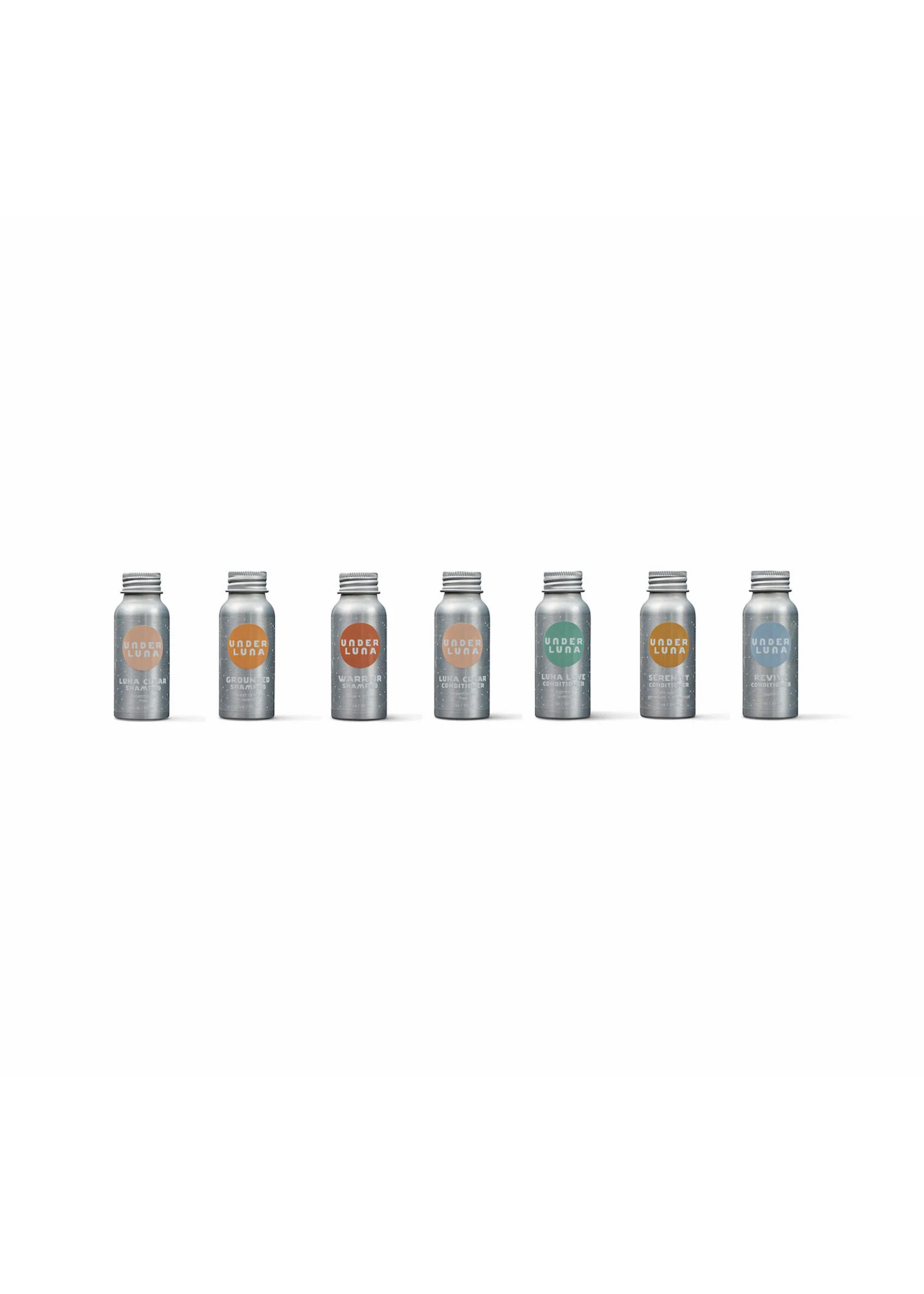 Under Luna 2oz Trial Size Hair Care in Aluminum
