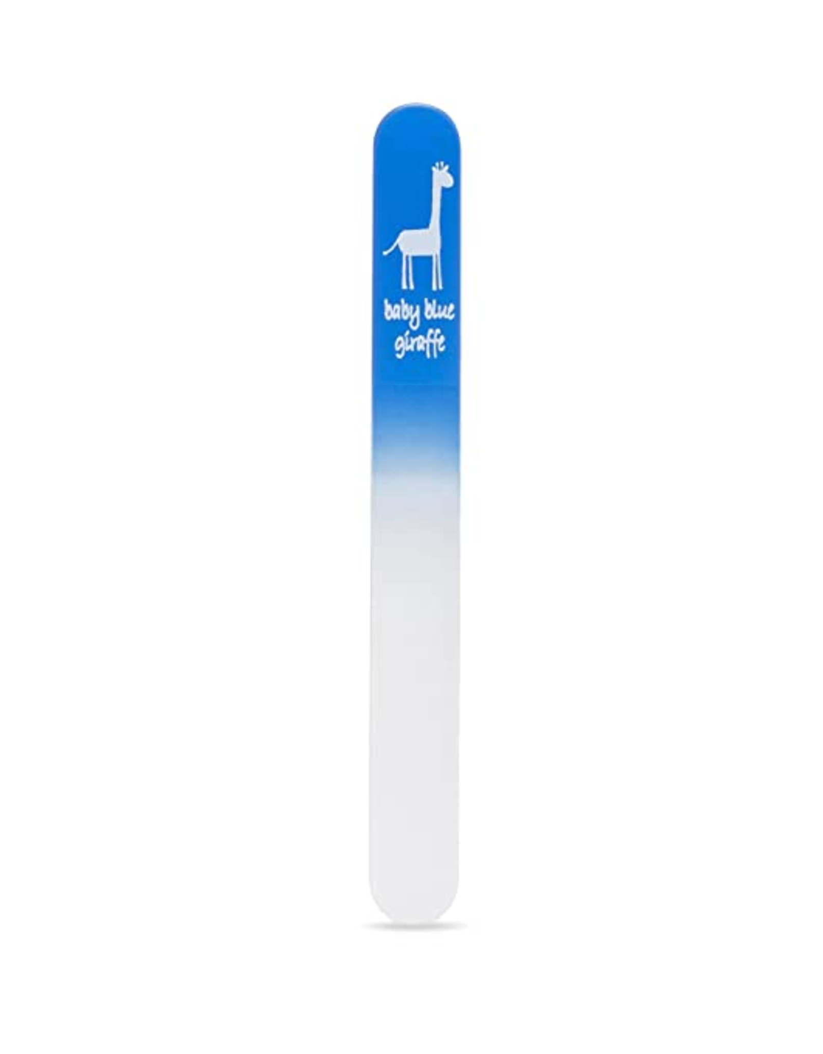 Blue Giraffe Glass Nail Files