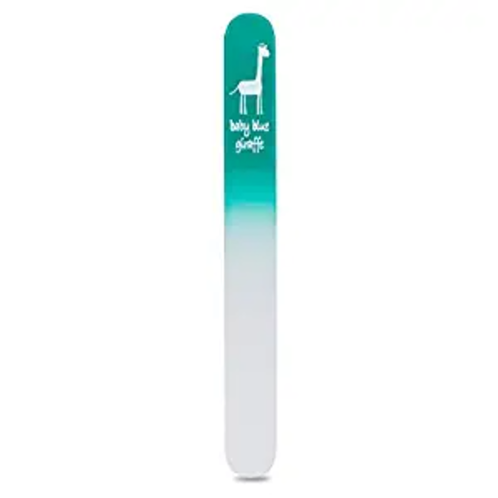 Blue Giraffe Glass Nail Files