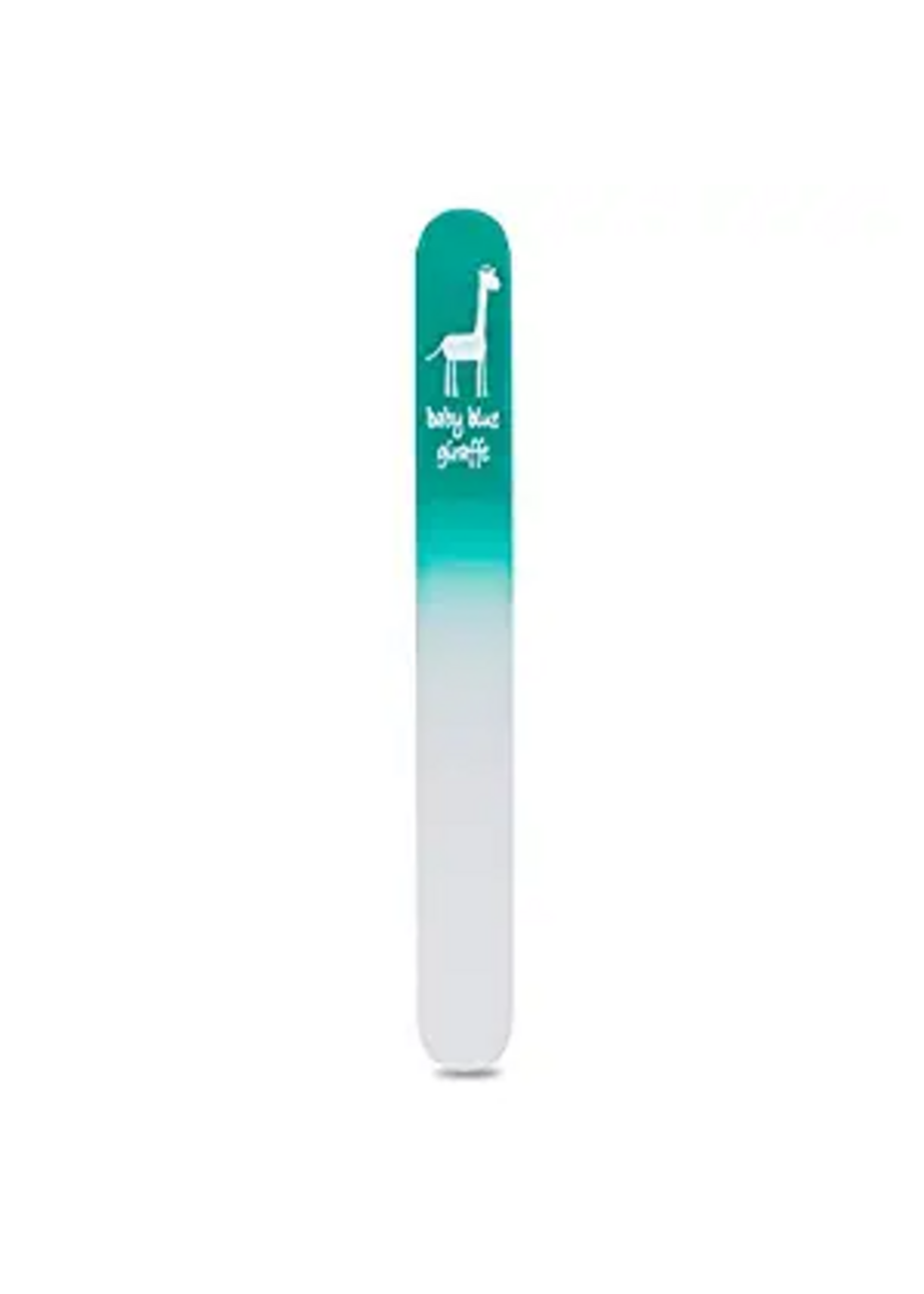 Blue Giraffe Glass Nail Files