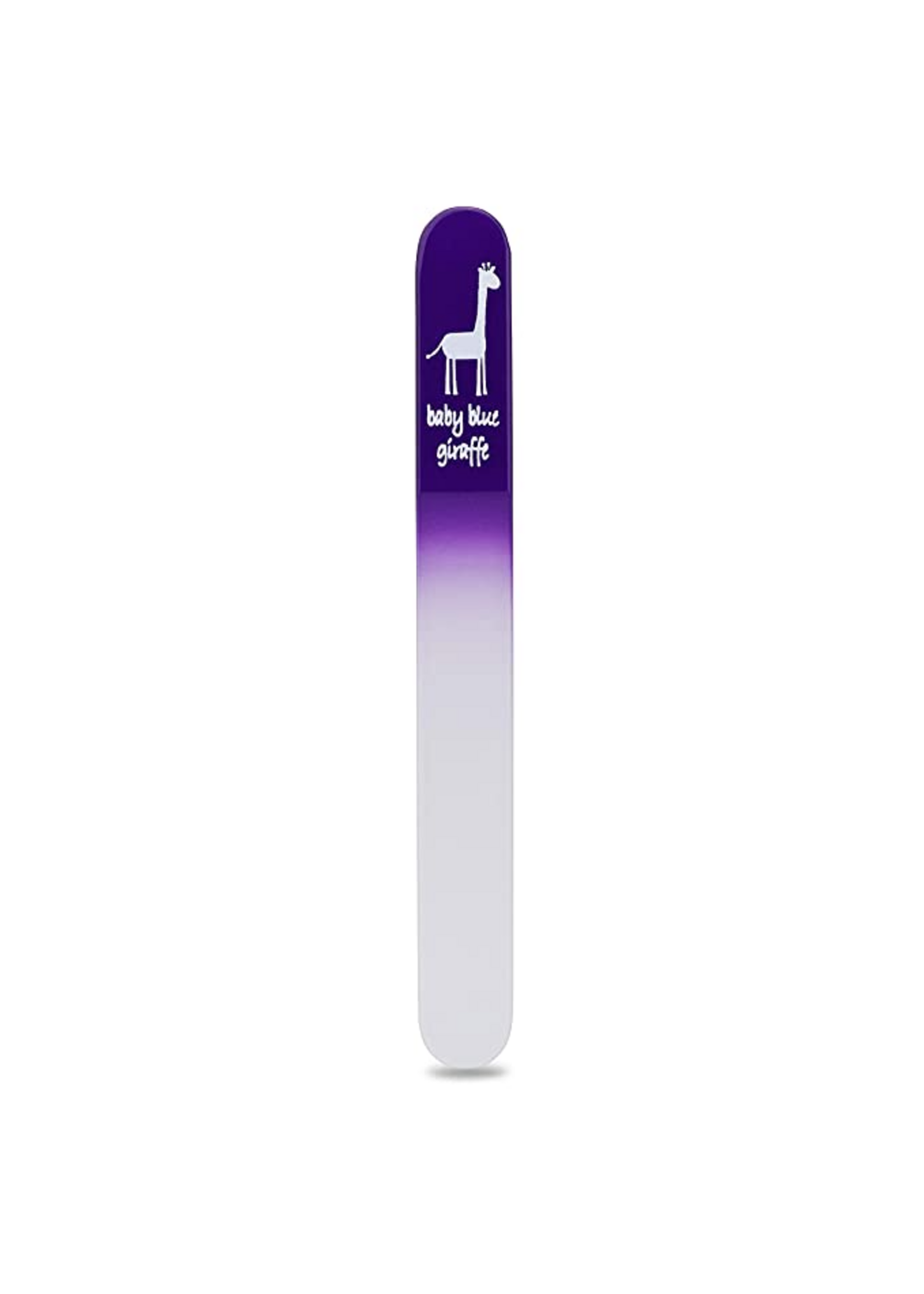 Blue Giraffe Glass Nail Files