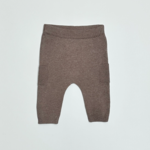 Viverano Baby Side Pocket Sweater Knit Pants- Cafe Latte