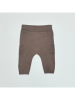 Viverano Baby Side Pocket Sweater Knit Pants- Cafe Latte