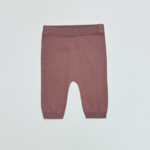 Viverano Baby Side Pocket Sweater Knit Pants- Vintage Rose