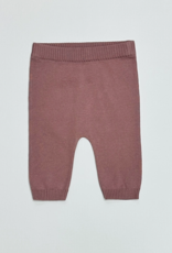 Viverano Baby Side Pocket Sweater Knit Pants- Vintage Rose