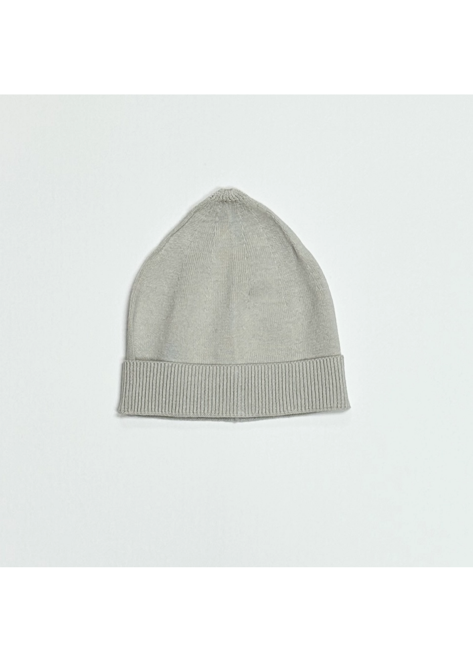 Viverano Sweater Knit Round Beanie Hat - Stone