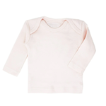 L'oved Baby Organic Cotton Long Sleeve Shirt- Blush