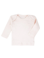 L'oved Baby Organic Cotton Long Sleeve Shirt- Blush