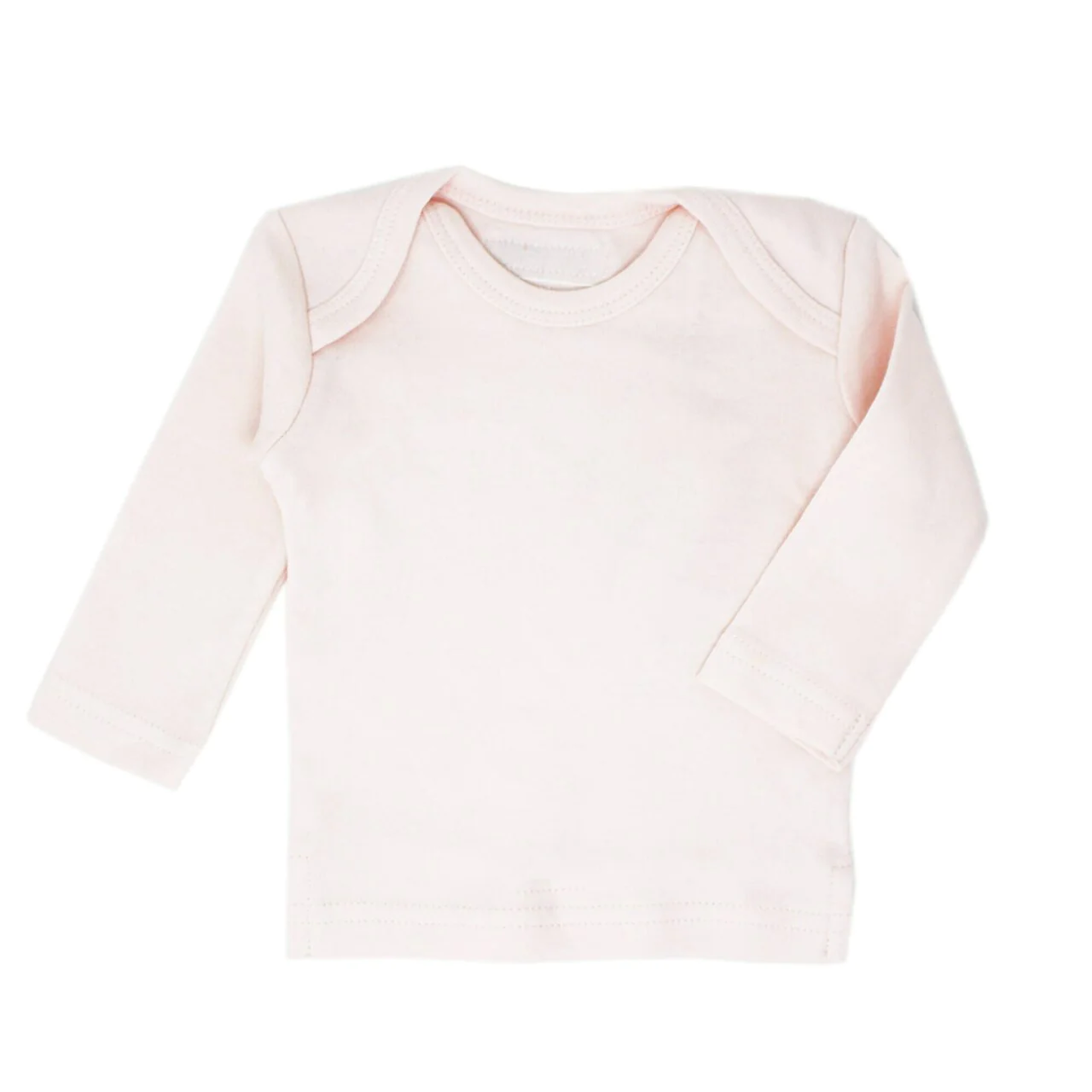 L'oved Baby Organic Cotton Long Sleeve Shirt- Blush