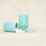 Huppy Fluoride-Free Toothpaste Tablets with Container - Peppermint