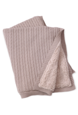 Viverano Cozy Sherpa Knit Blanket