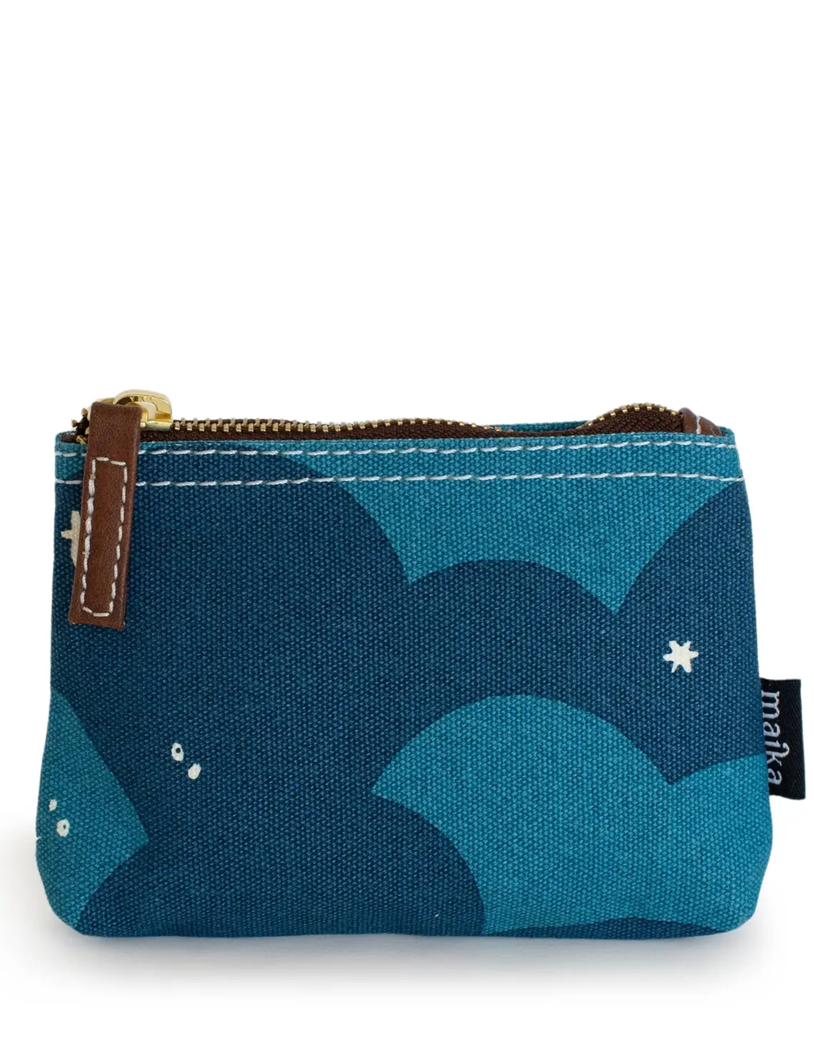 Maika Goods Reclaimed Cotton Canvas Pouch (Small) Plaka