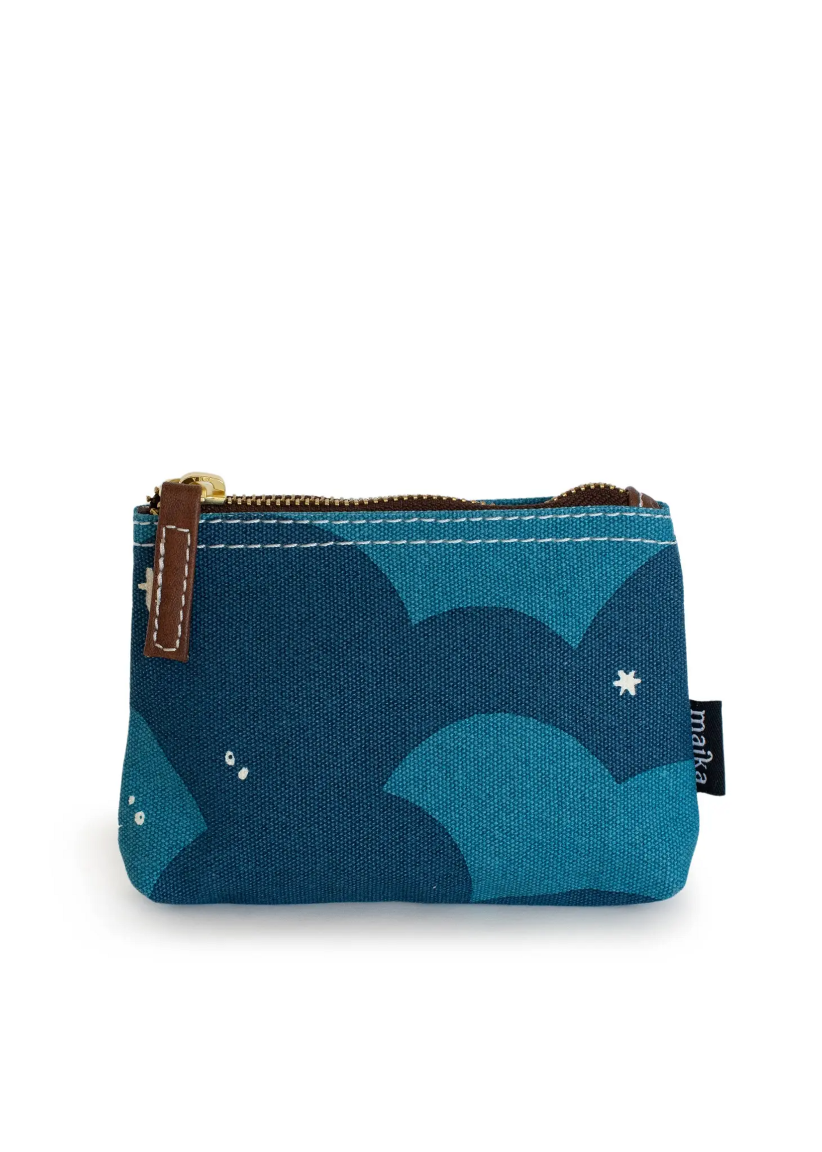 Maika Goods Recycled Cotton Pouch Small Plaka