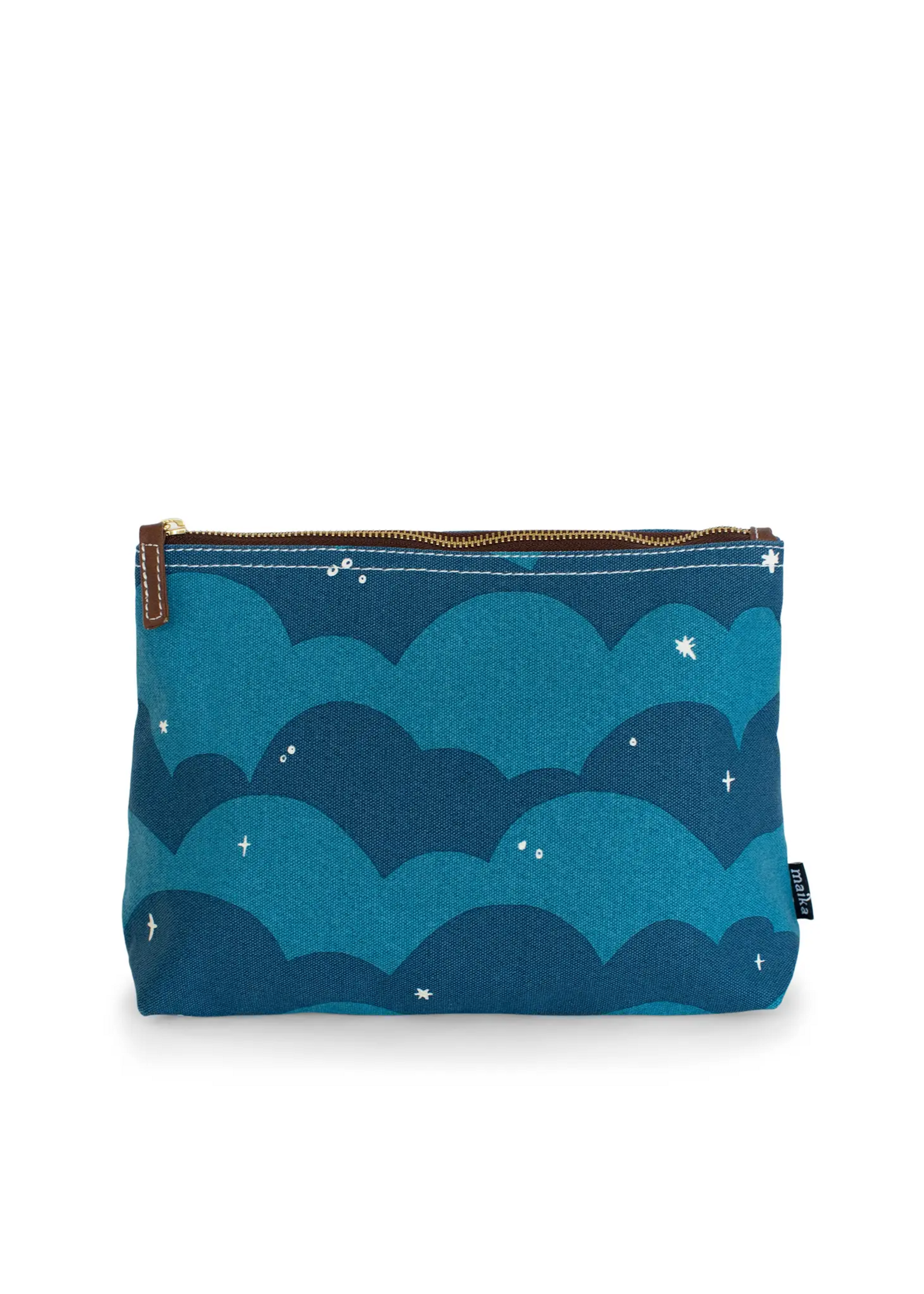 Maika Goods Recycled Canvas Pouch Large - Plaka
