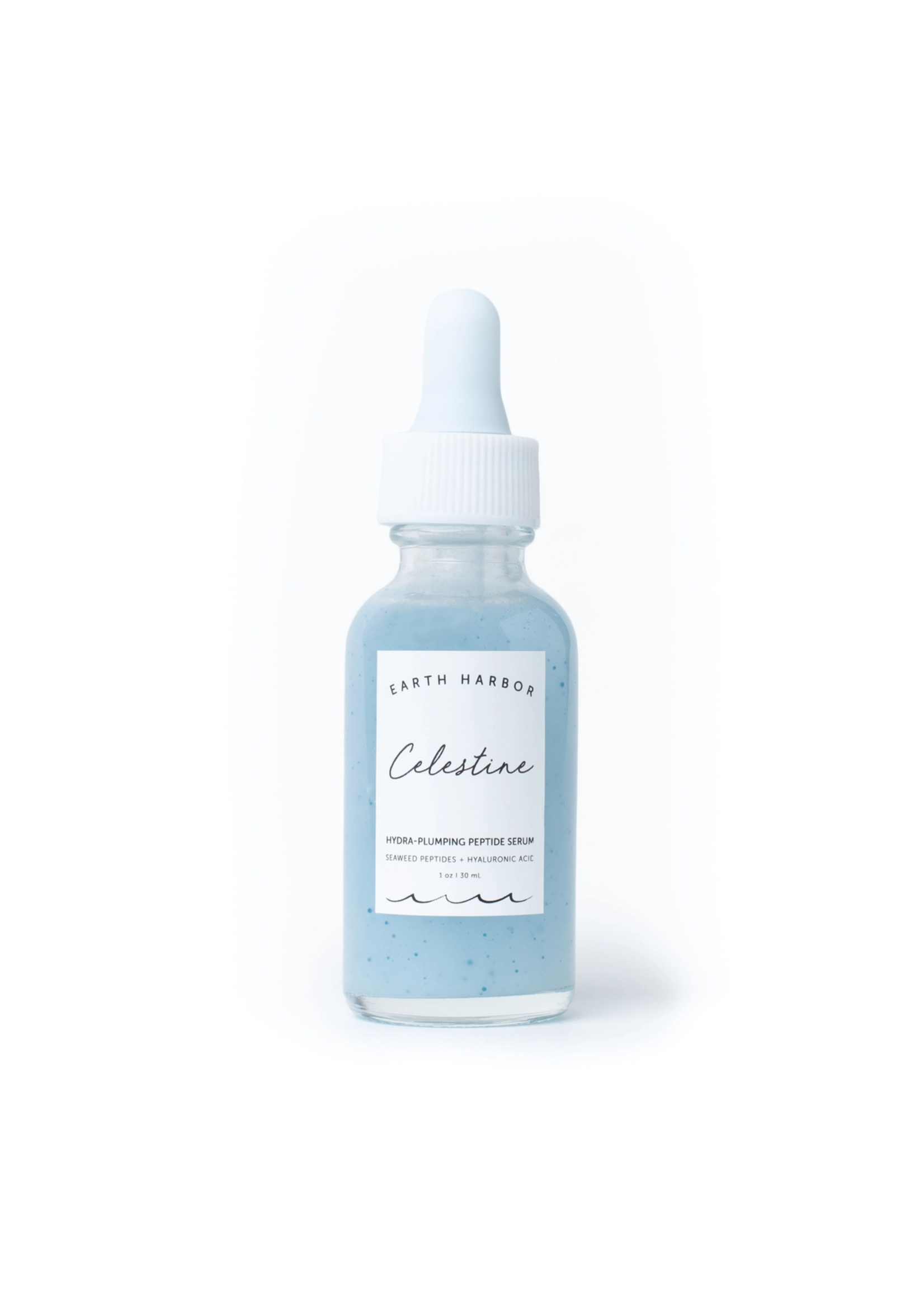 Earth Harbor Celestine Plumping Serum: Seaweed Peptides + Hyaluronic Acid