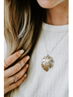 Fern Necklace - Gold