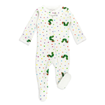 L'oved Baby Zipper Footie Caterpillar