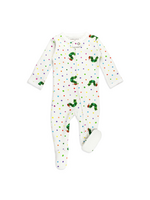 L'oved Baby Zipper Footie Caterpillar