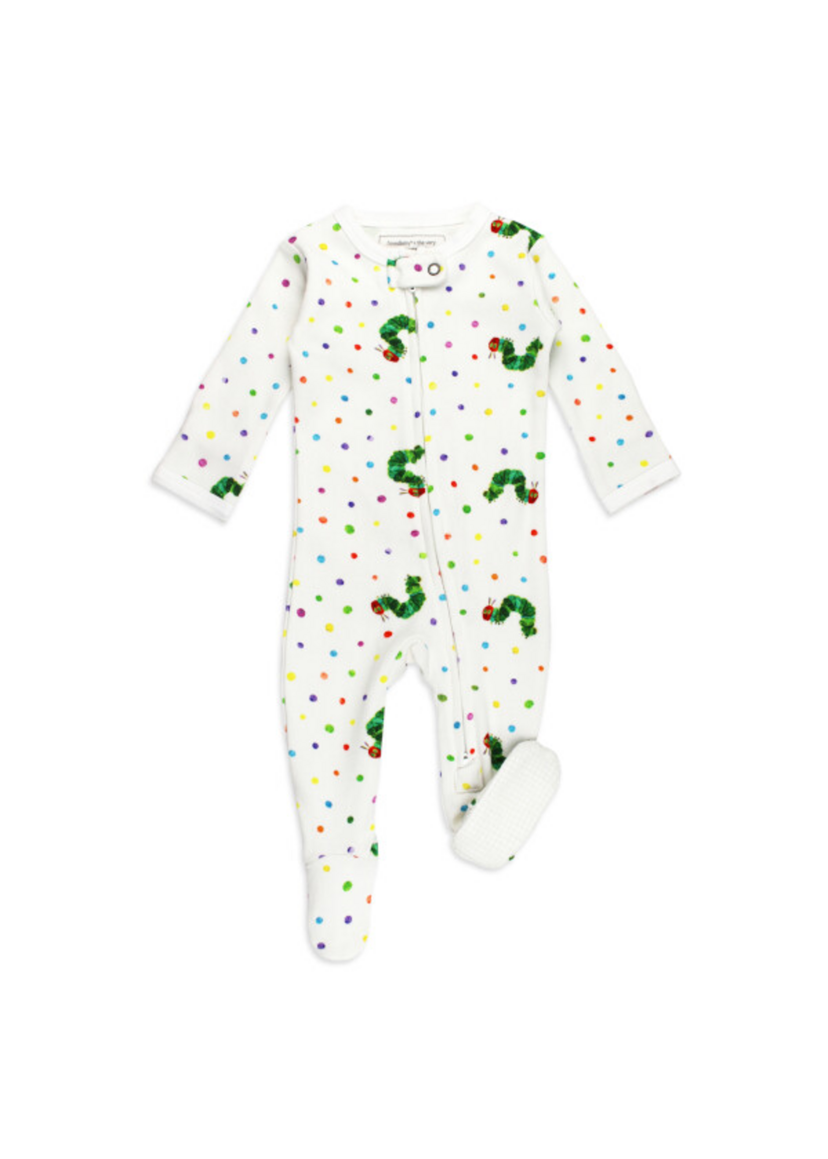 L'oved Baby Zipper Footie Caterpillar