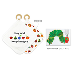 L'oved Baby Hungry Caterpillar Lovey with Removable Teething Ring & Book