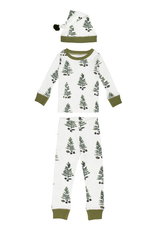 L'oved Baby Kids' PJ & Cap Set Under the Tree