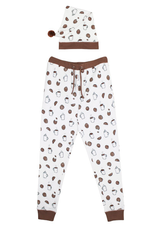 L'oved Baby Men's Jogger with Cap Waiting for Santa