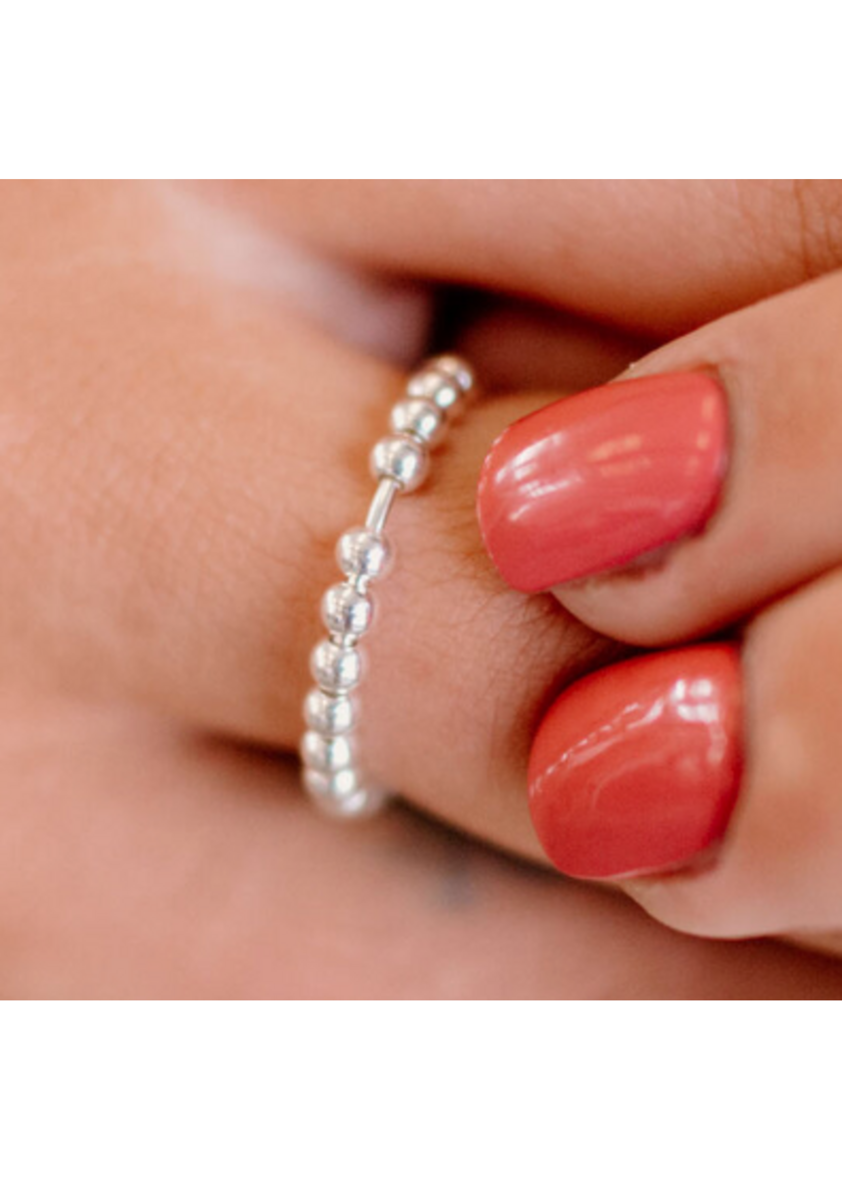 Favor Jewelry Mala Ring Silver