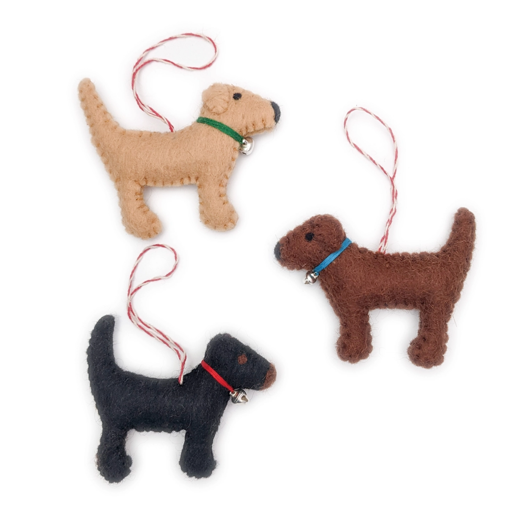 Friendsheep Wool Best Friend - Dog Felt Ornament