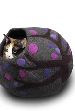 Friendsheep Wool Eco Wool Kitty Cave - Tree Motif