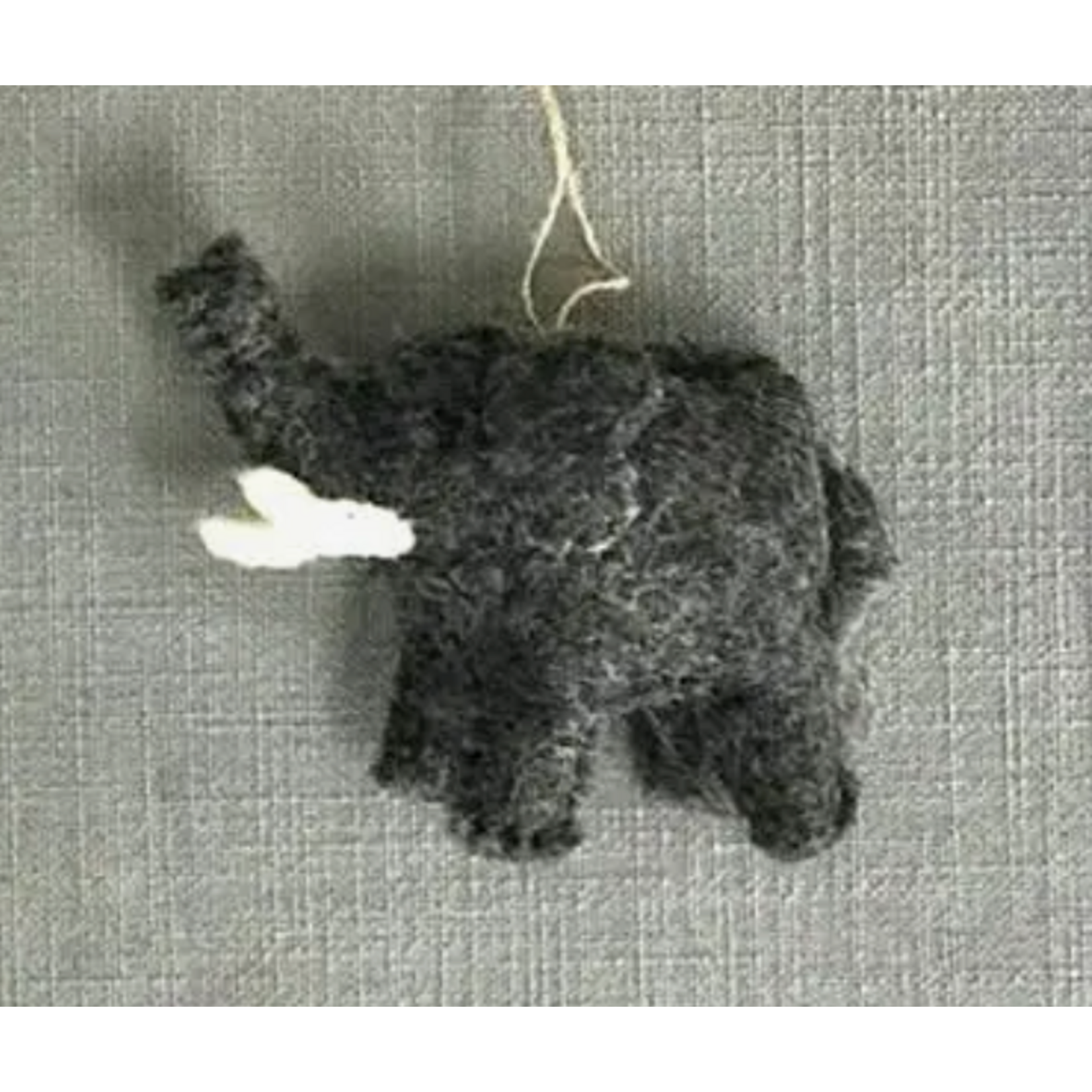 The Winding Road Wool Elephant Ornament