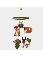The Winding Road Wool Mobile - Forest Creatures