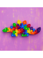 Mr. Ellie Pooh Wooden Puzzle - Stegosaurus