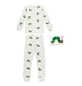 L'oved Baby Bedtime & Book Bundle - Caterpillar PJ Set