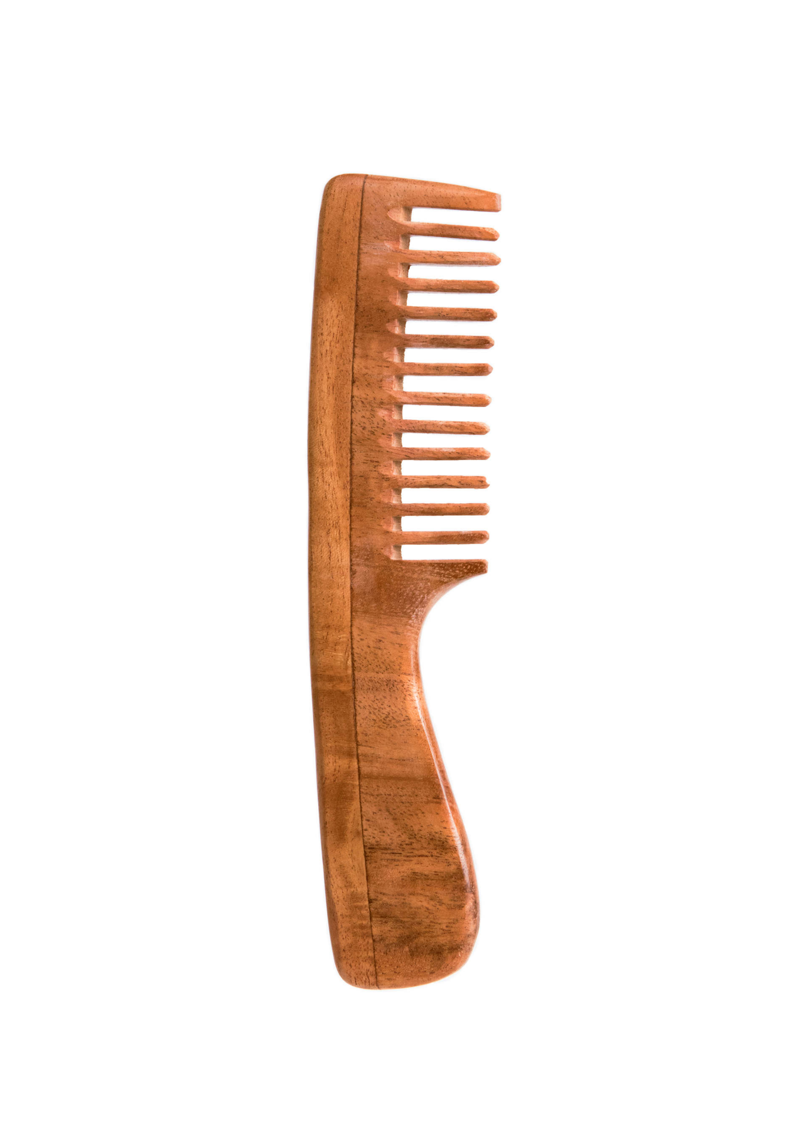 Brush with Bamboo Wide Tooth Neem Comb