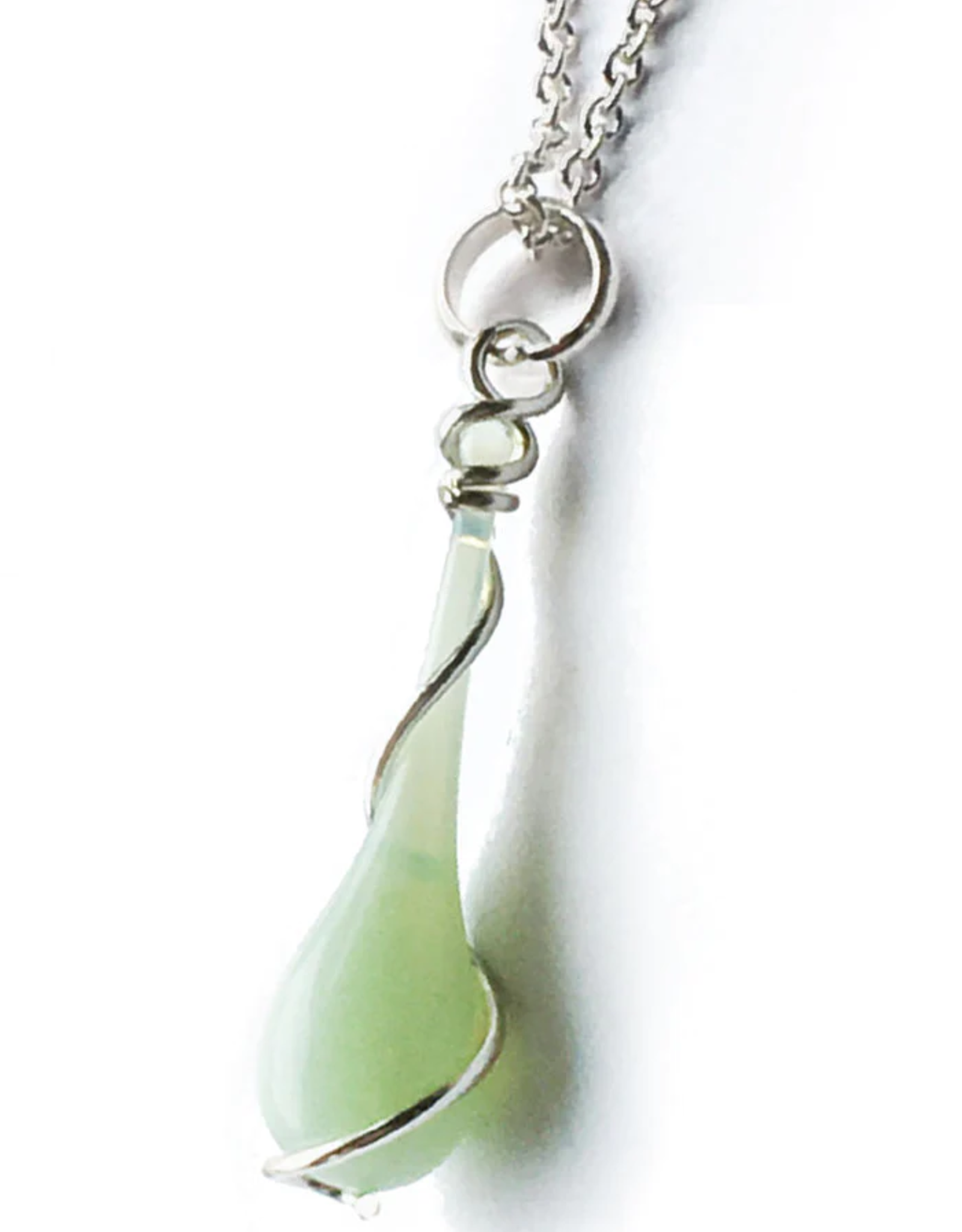 Lyra Wrapped Sundrop Pendant