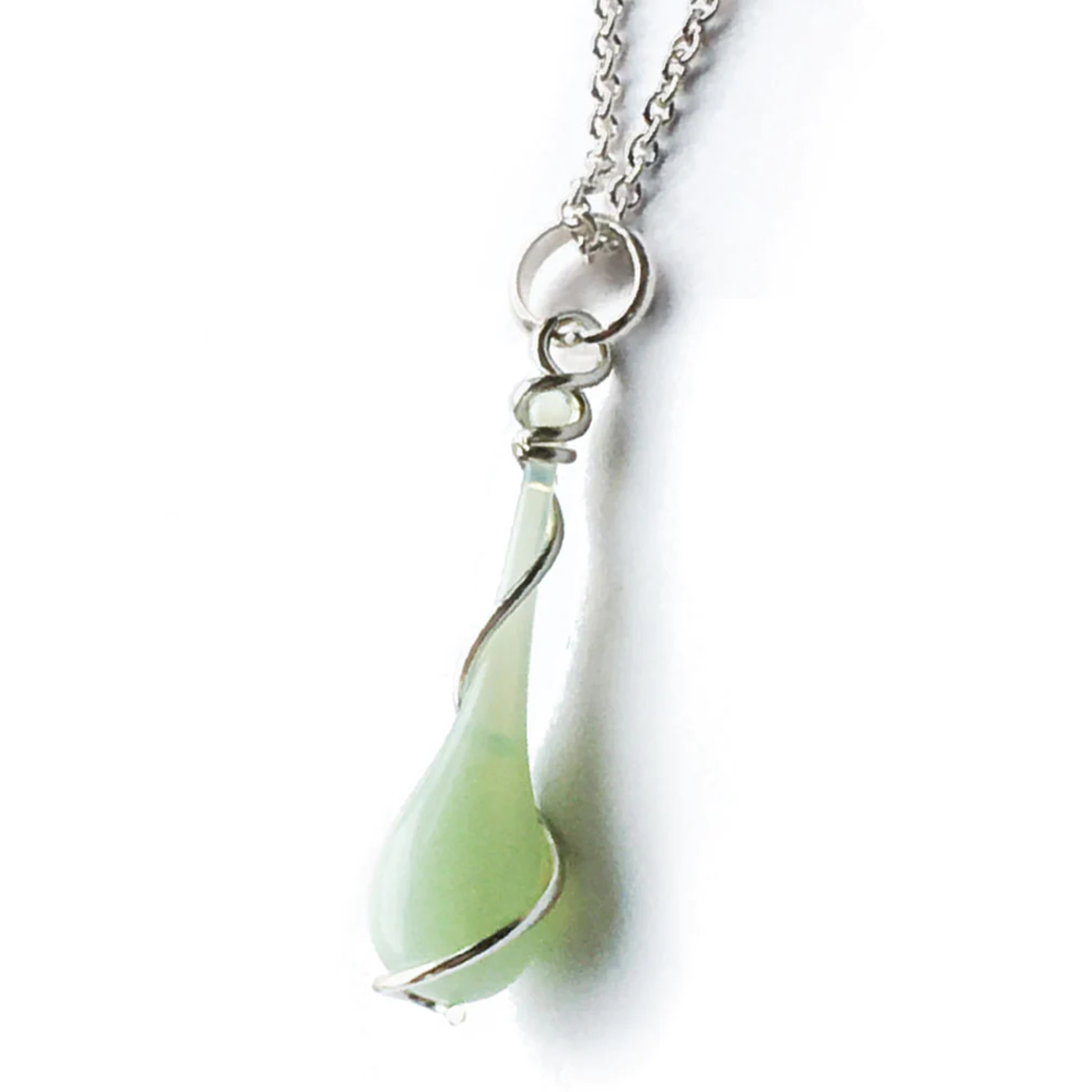 Lyra Wrapped Sundrop Pendant