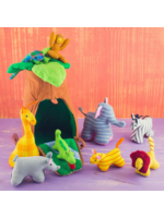 Mr. Ellie Pooh Organic Cotton Playhouse with Jungle Animals