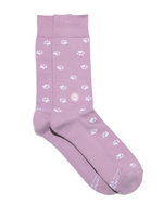 Conscious Step Socks That Save Dogs (Purple Pawprints)