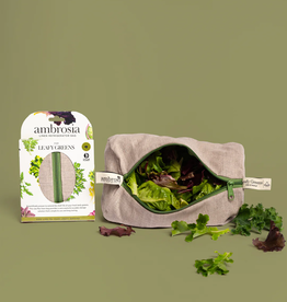 Ambrosia Linen Produce Bag  - Leafy Greens