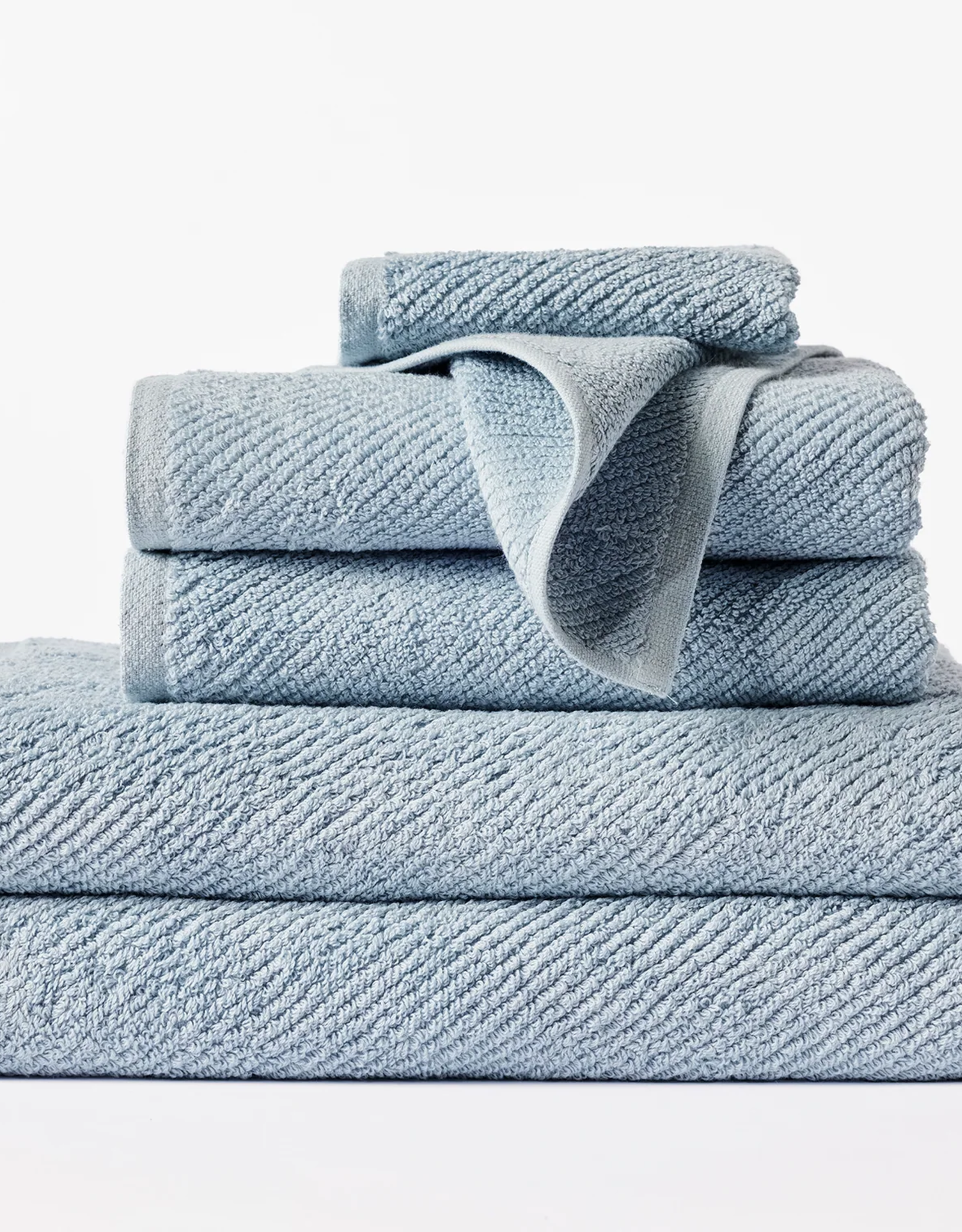 Air Weight Towels - Stone Blue