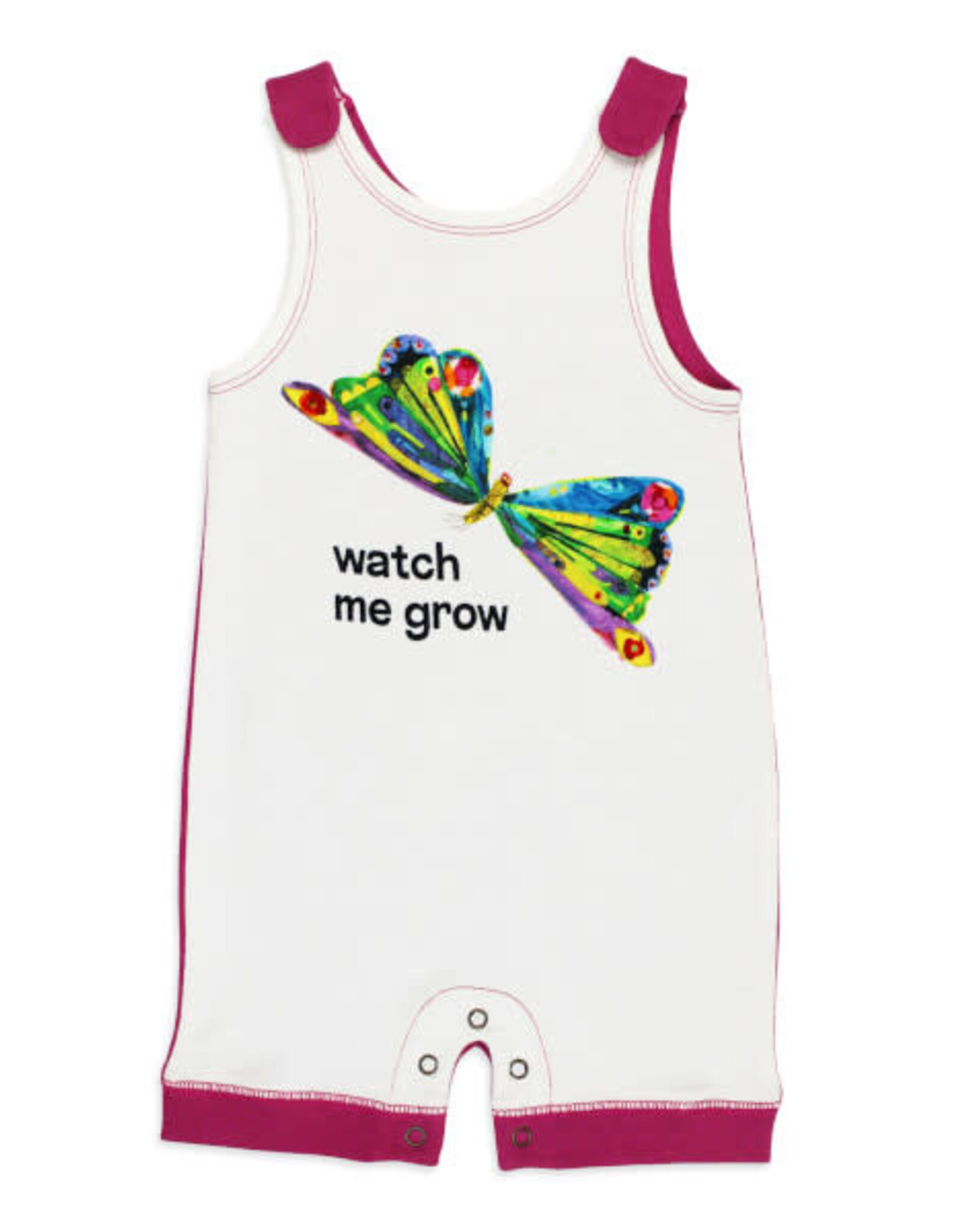 L'oved Baby Sleeveless Romper Watch Me Grow