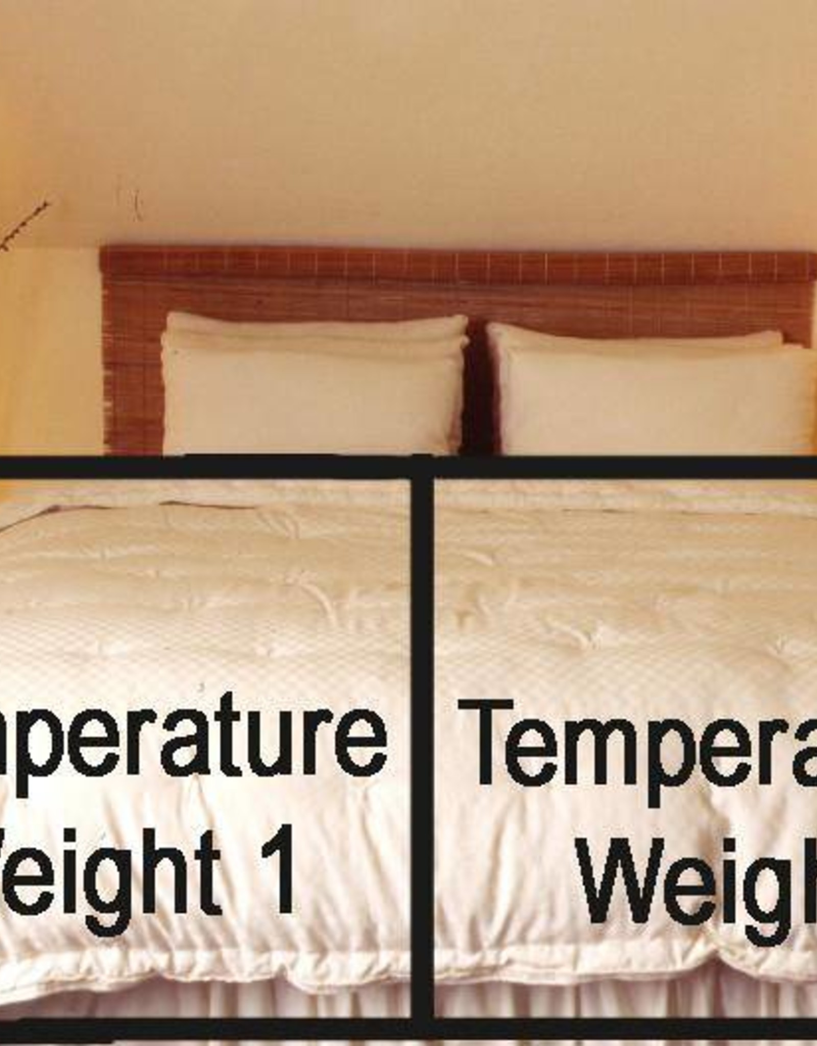 Dual Weight Comforter (Combo #1 - Extra Warmth & Cool Comfort)